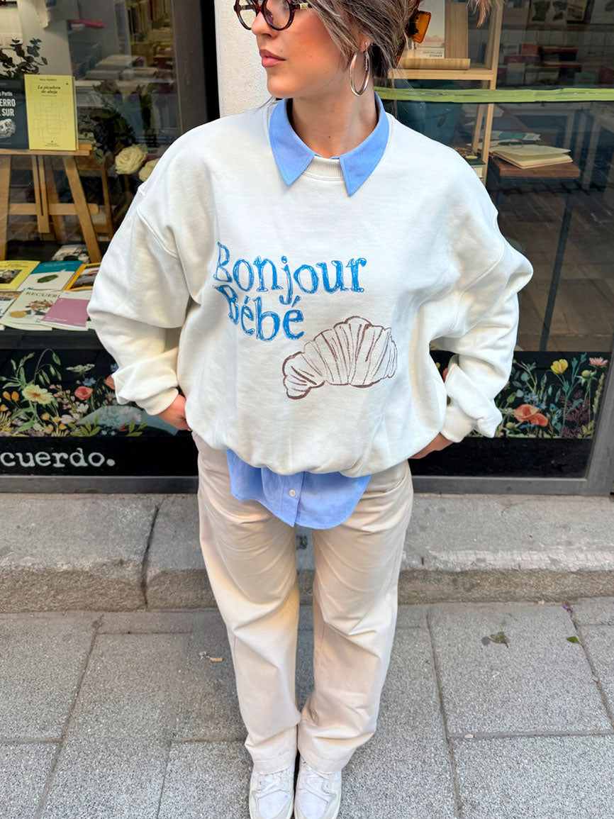 BONJOUR CREWNECK
