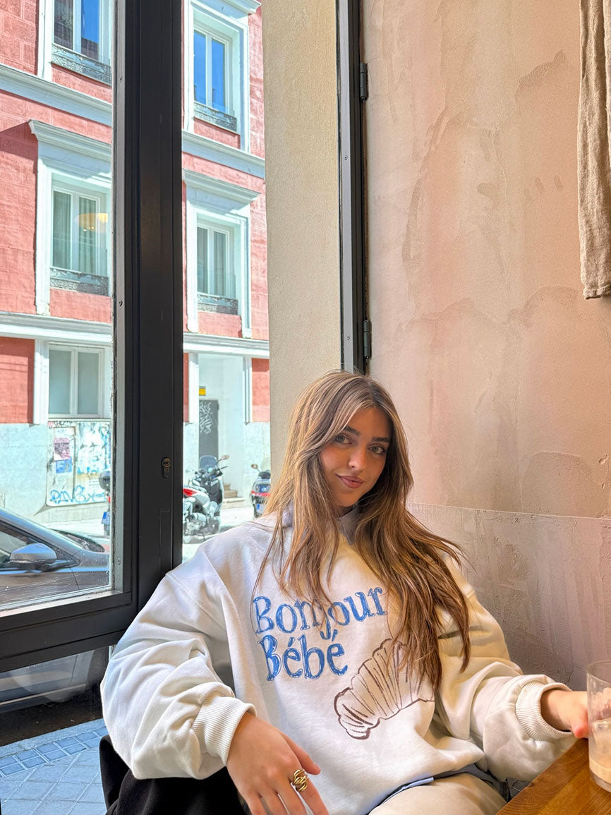 BONJOUR CREWNECK