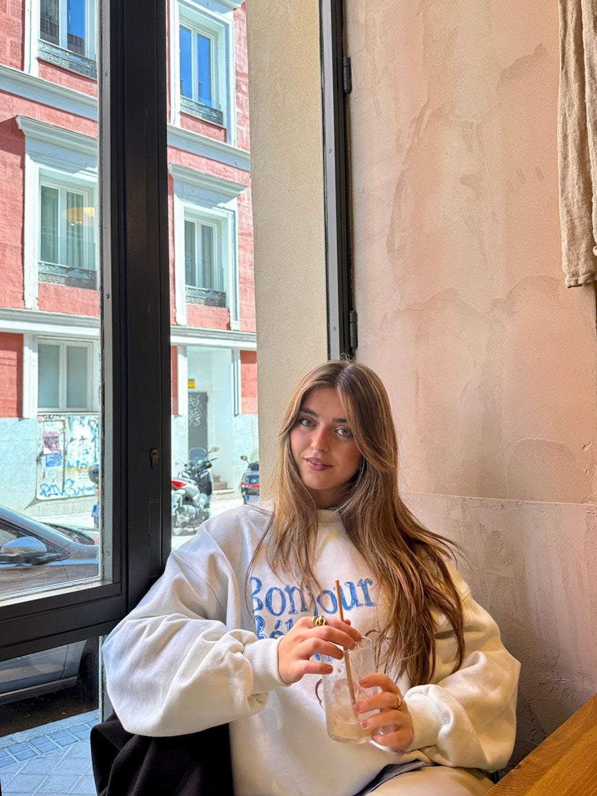 BONJOUR CREWNECK