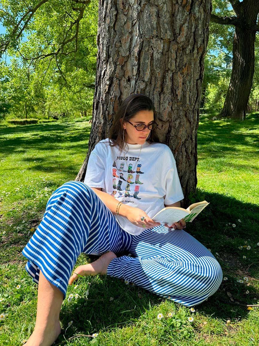 KLEIN STRIPED PANTS