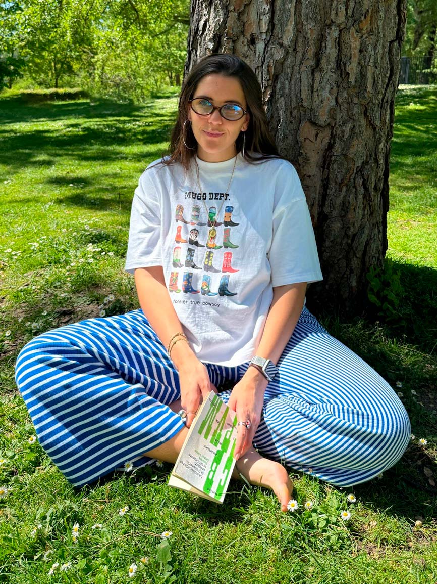KLEIN STRIPED PANTS