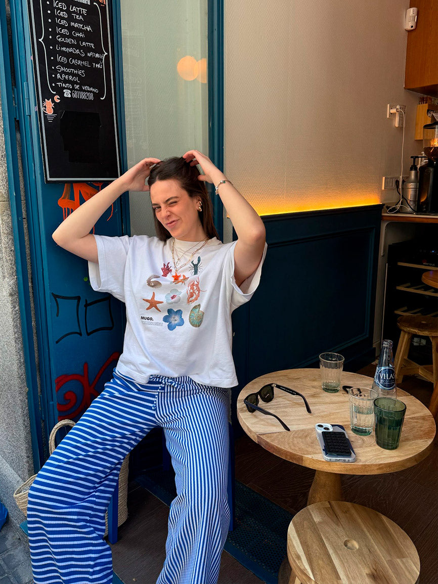 KLEIN STRIPED PANTS