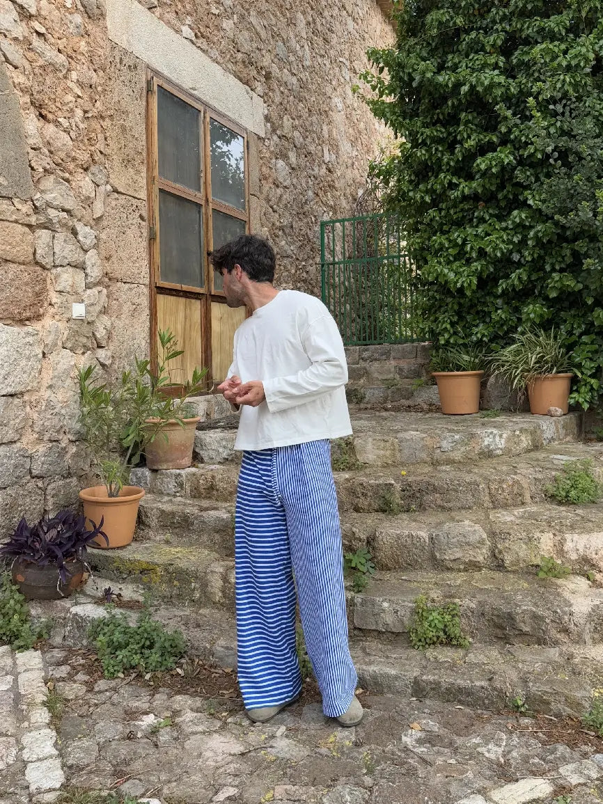 KLEIN STRIPED PANTS