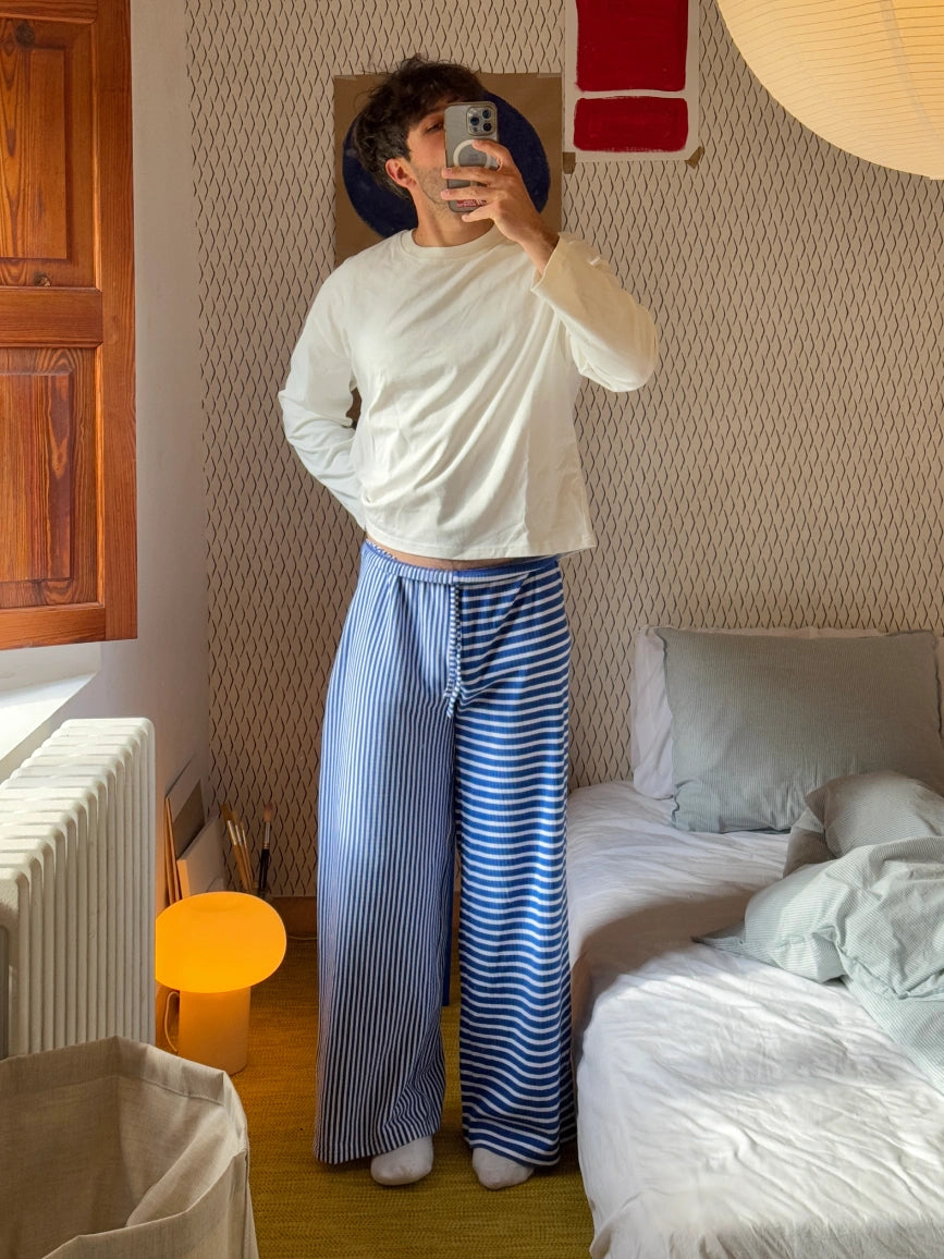 KLEIN STRIPED PANTS