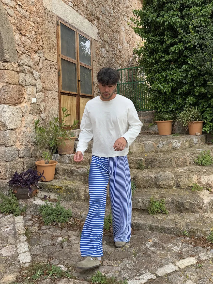 KLEIN STRIPED PANTS