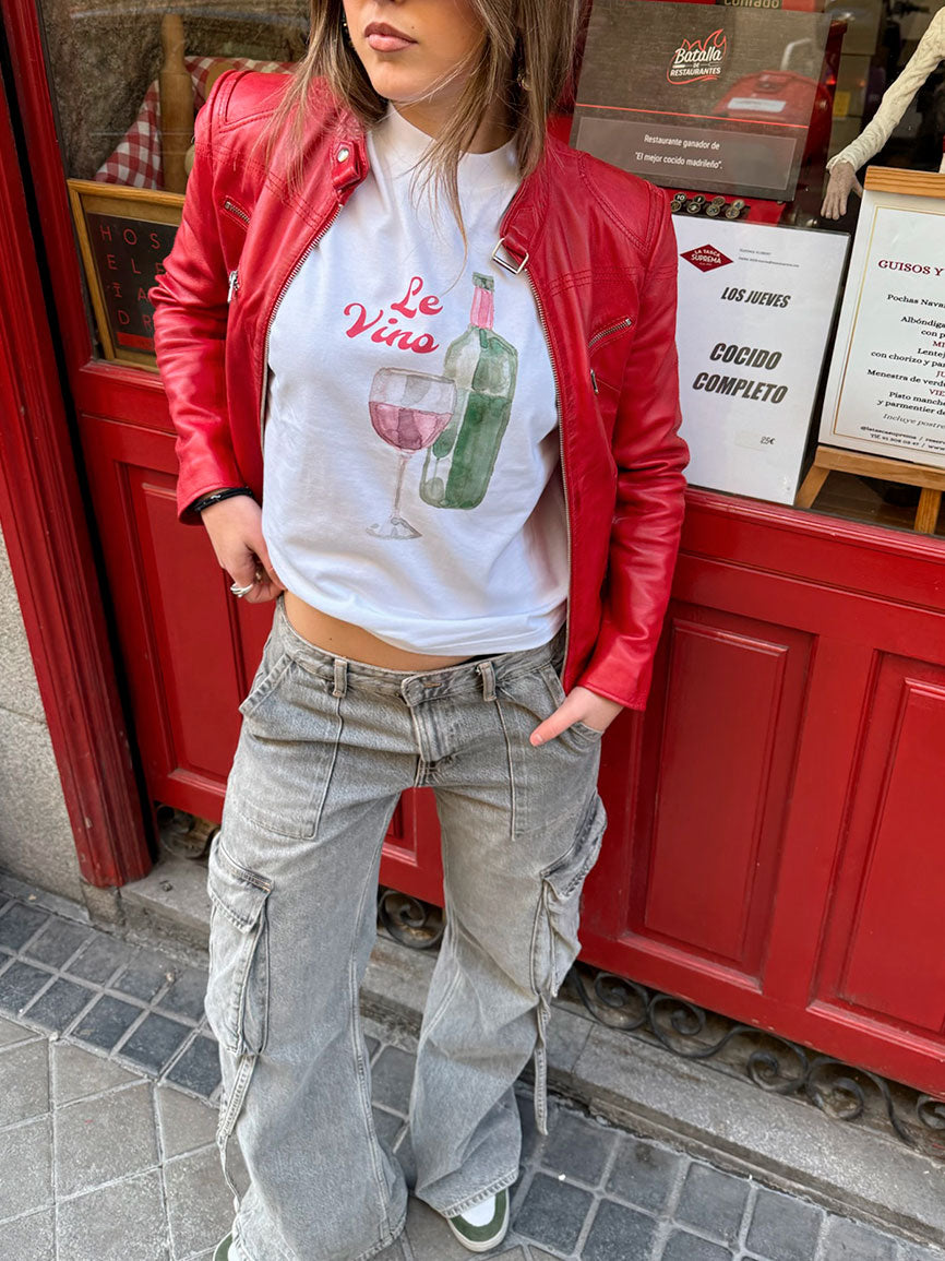LE VINO ORGANIC TEE