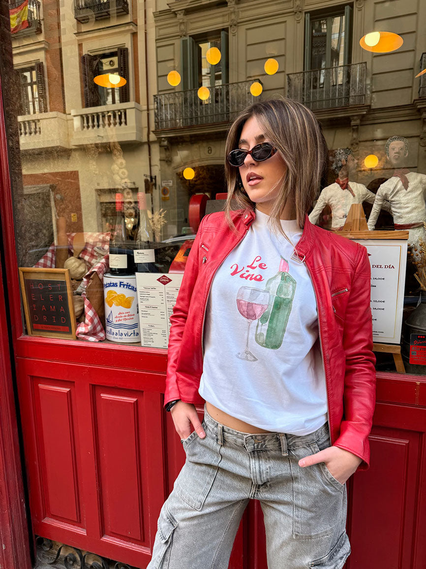 LE VINO ORGANIC TEE