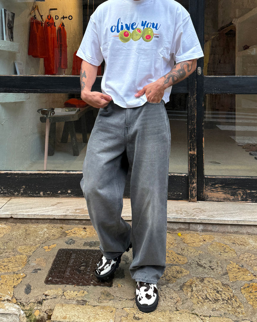 OLIVE YOU ORGANIC TEE