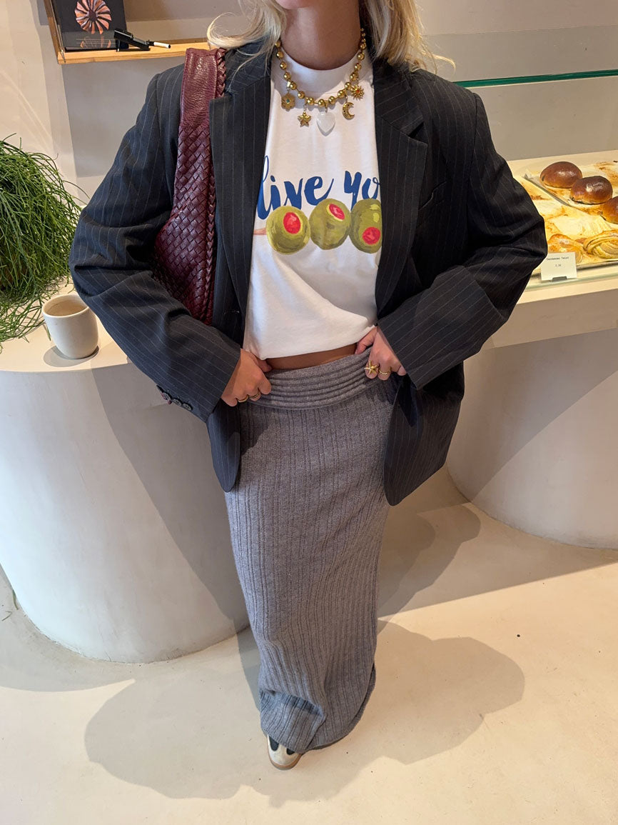 OLIVE YOU ORGANIC TEE