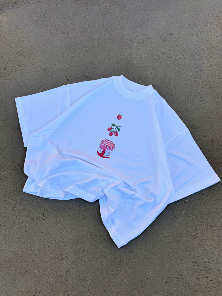 RASPBERRY ORGANIC TEE