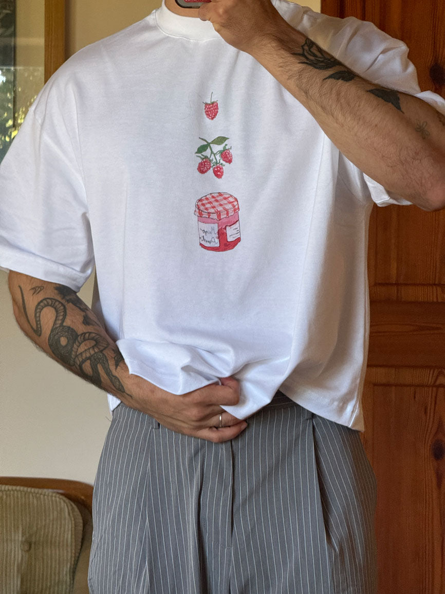 RASPBERRY ORGANIC TEE