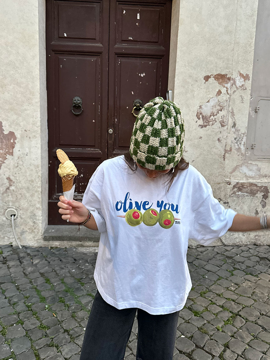 OLIVE YOU ORGANIC TEE