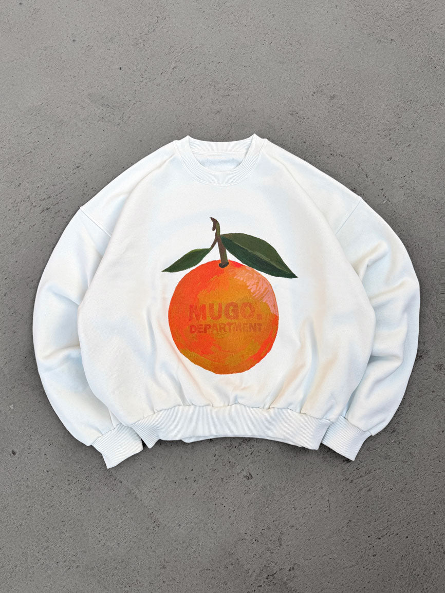 ORANGE CREWNECK