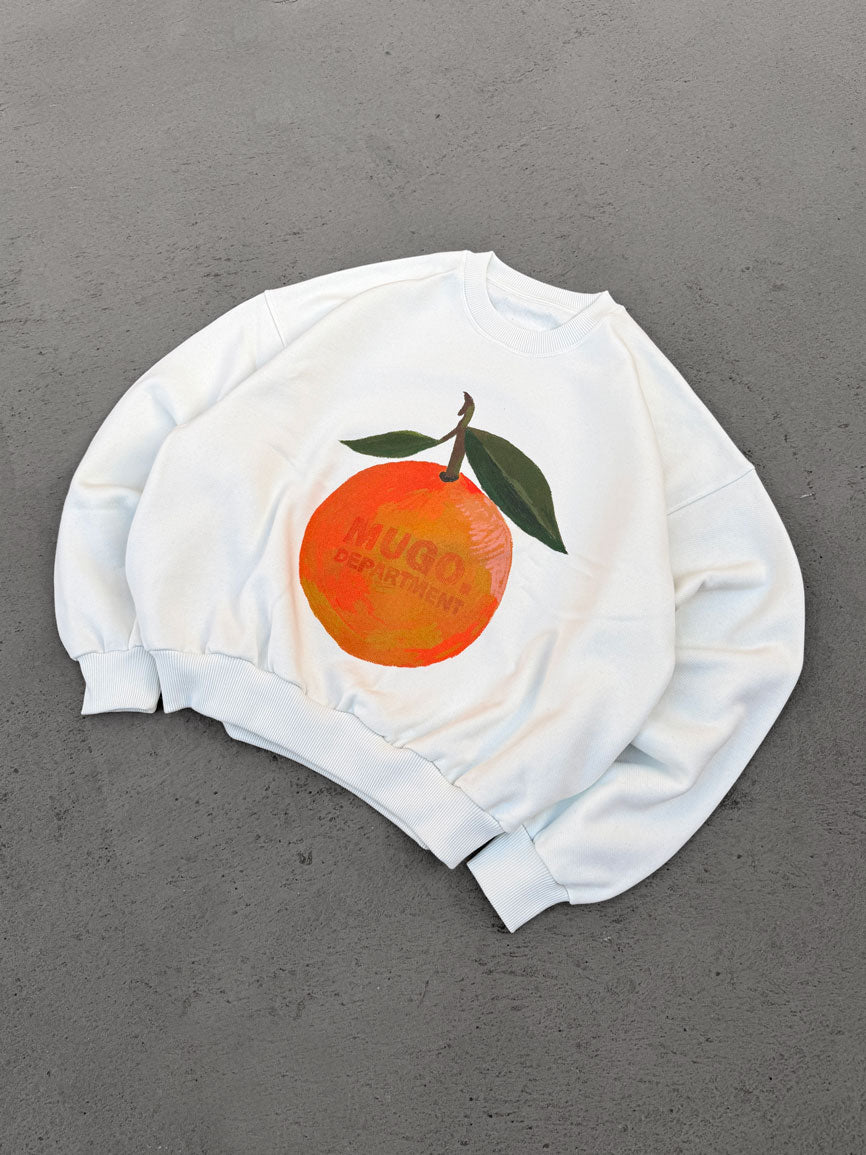 ORANGE CREWNECK