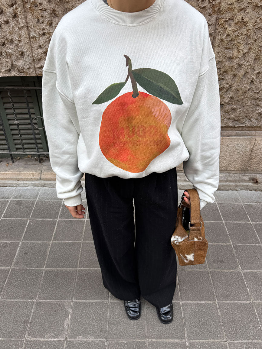 ORANGE CREWNECK