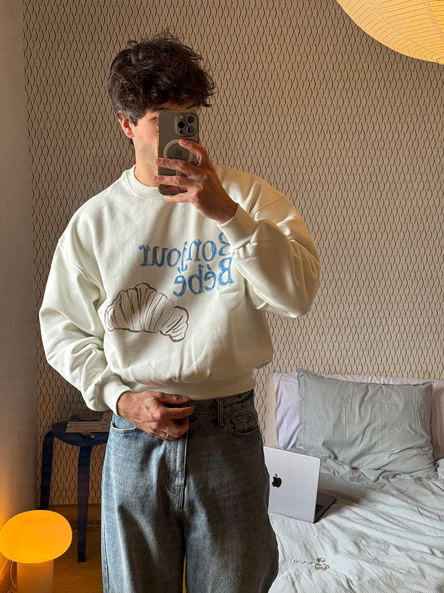 BONJOUR CREWNECK