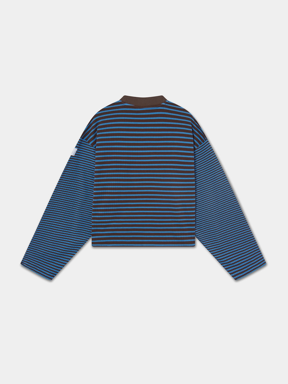 BB KNIT STRIPED PULLOVER