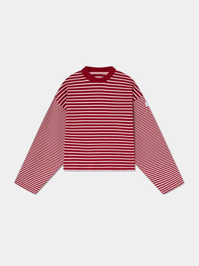 CANDY STRIPED PULLOVER