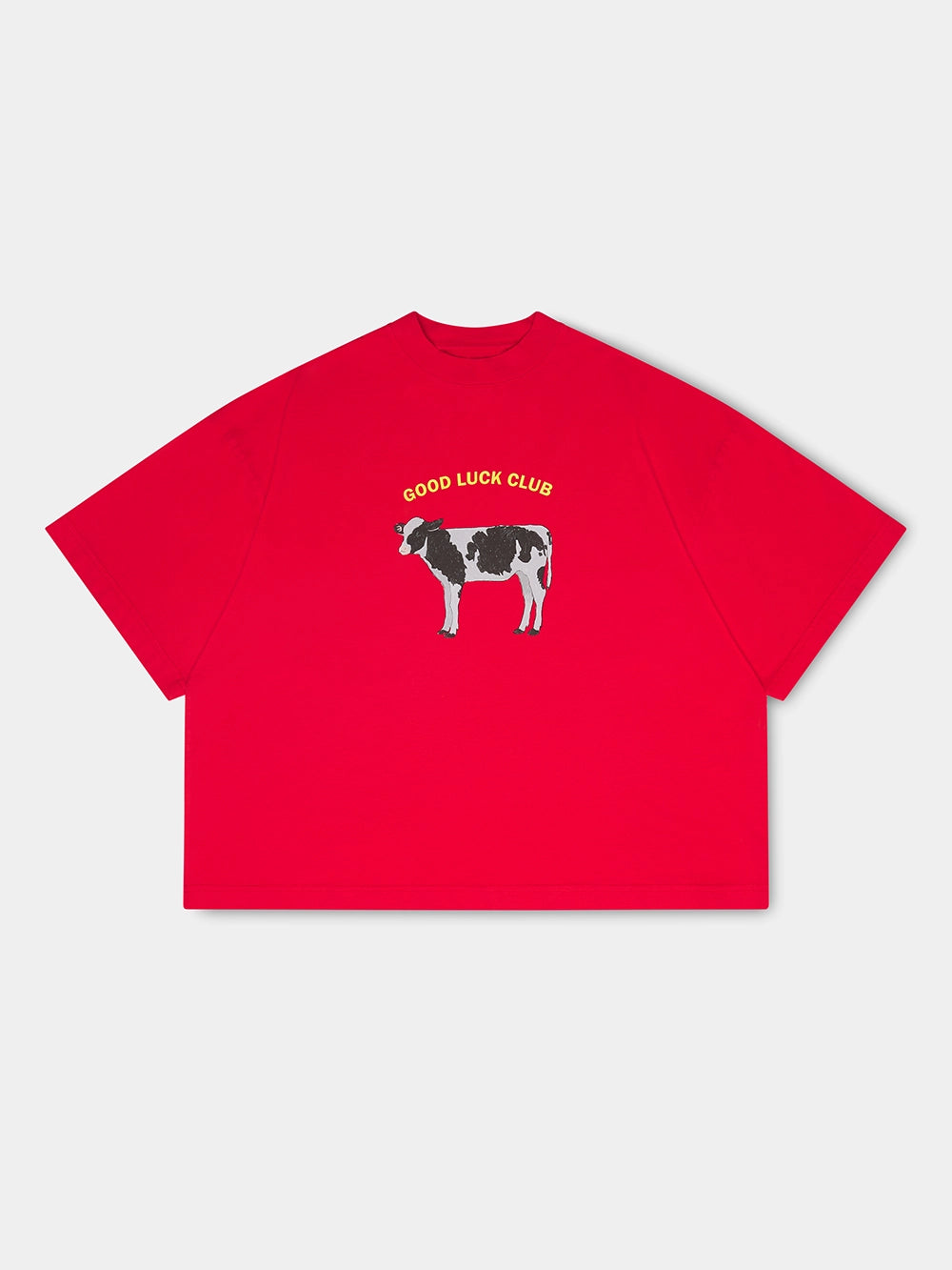 GOOD LUCK CLUB RED TEE