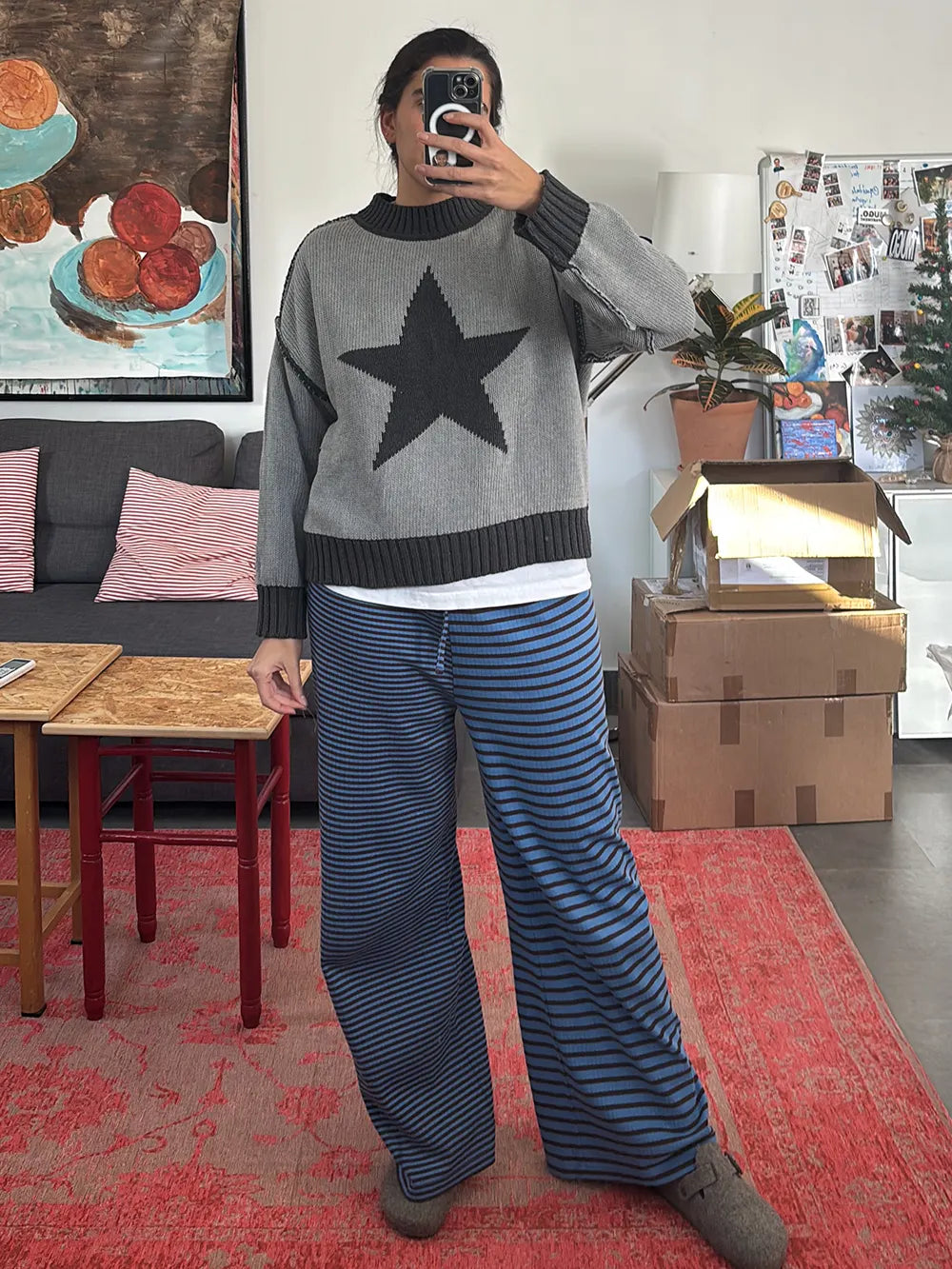 GREY STAR DOUBLE KNIT