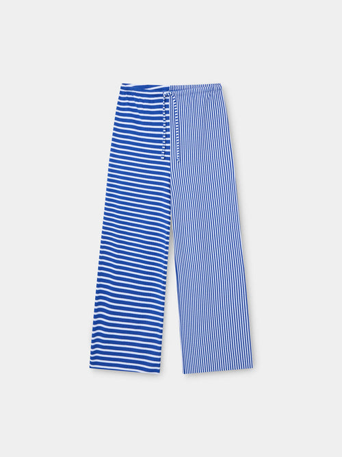 BLUE STRIPED PANTS