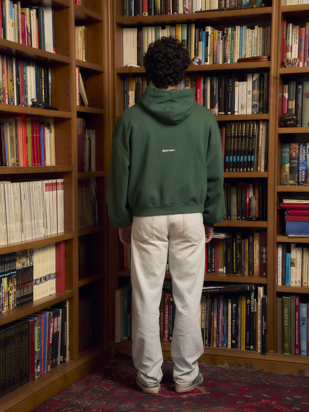 STAR YINYANG GREEN HOODIE