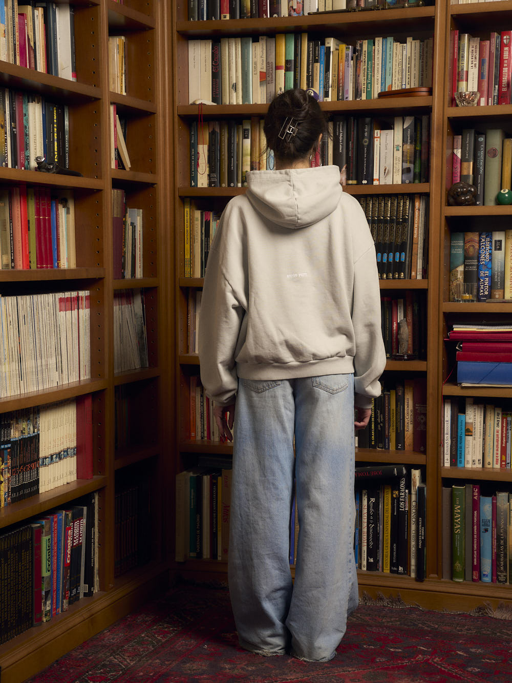 TRIPLE 7 GREY HOODIE