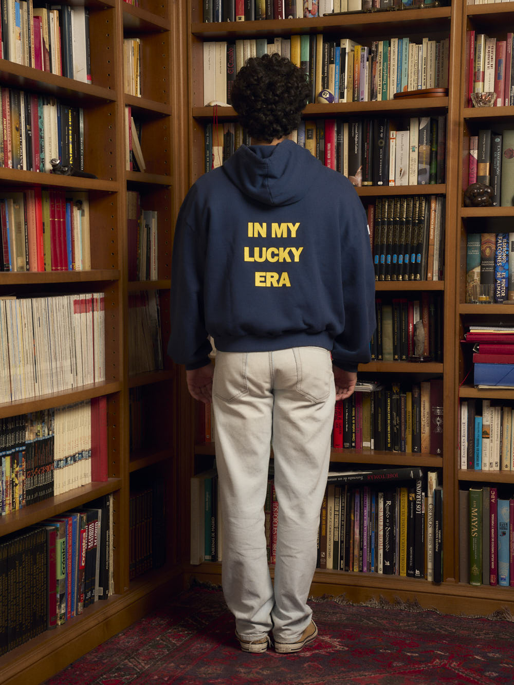 LUCKY ERA NAVY HOODIE