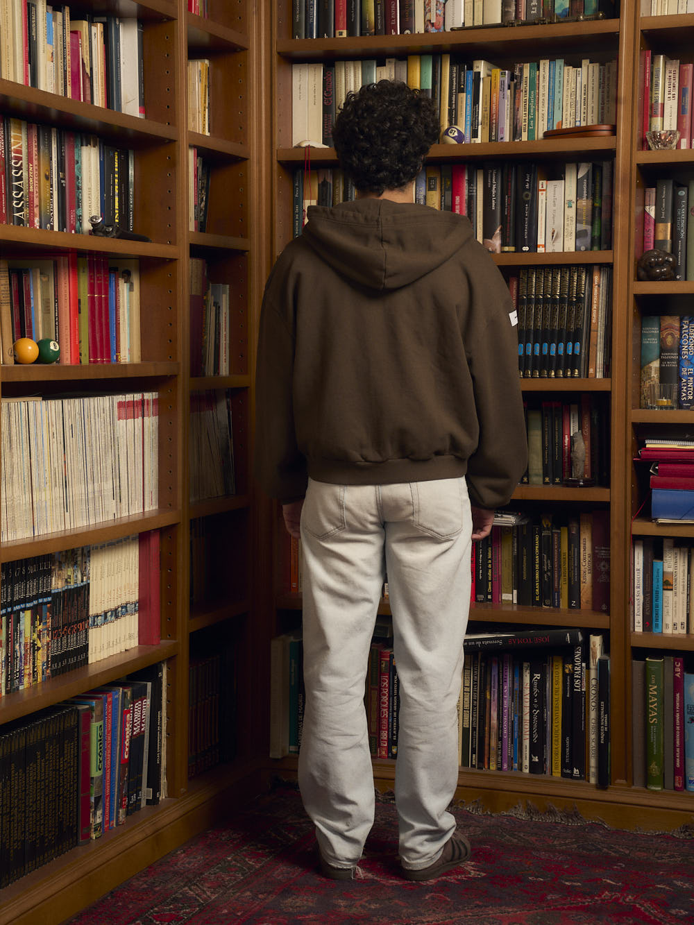 CIRCUS BROWN ZIP HOODIE