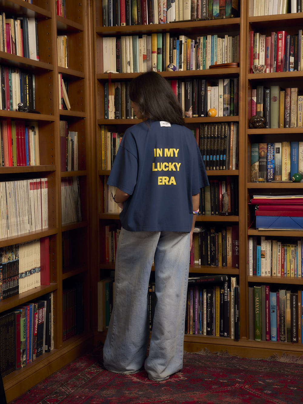 LUCKY ERA NAVY TEE