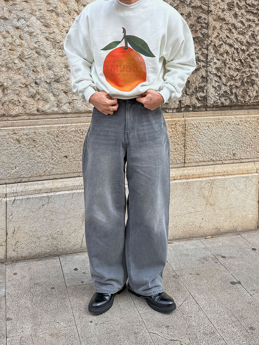 ORANGE CREWNECK