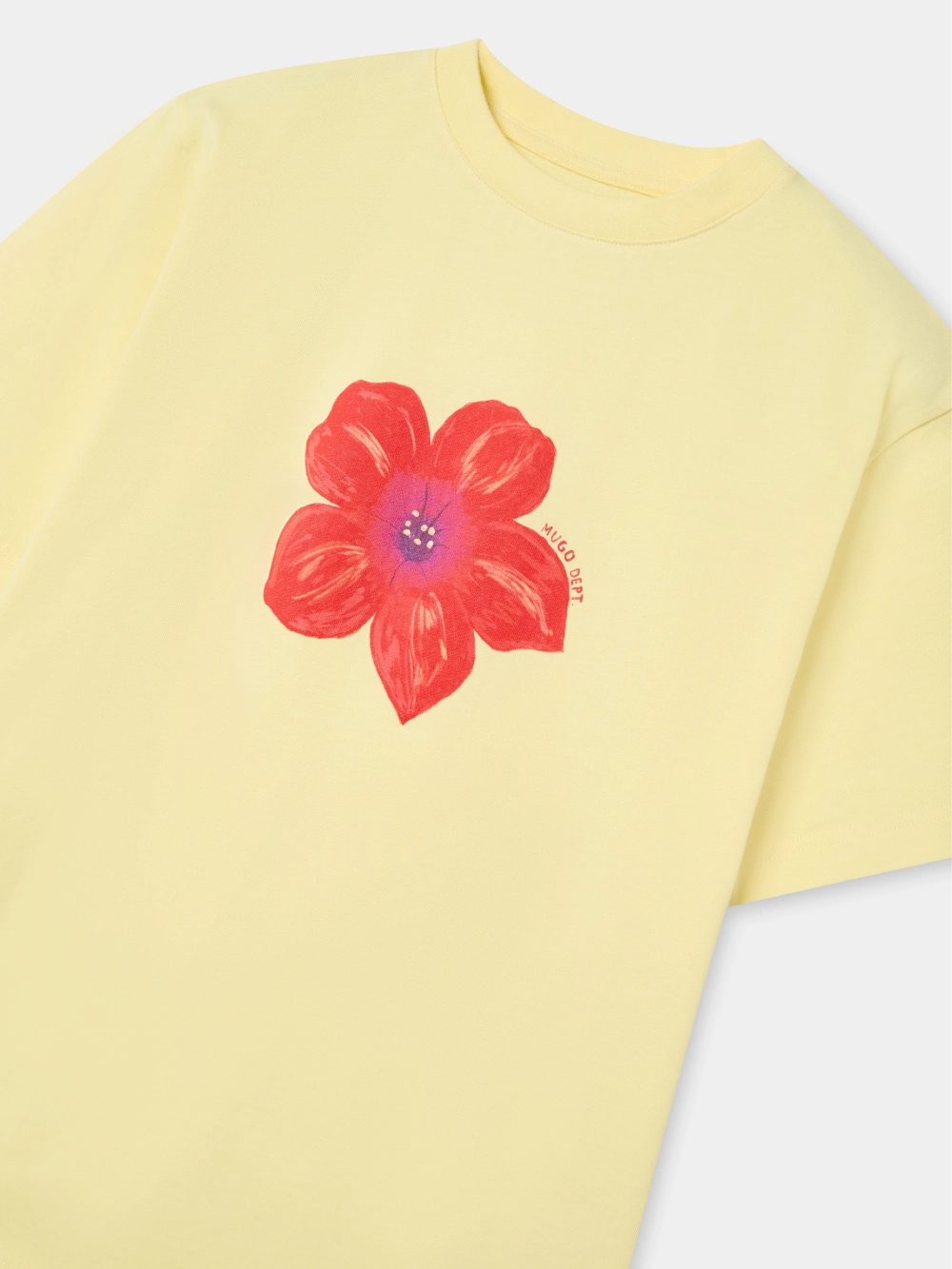 HIBISCUS YELLOW REGULAR TEE