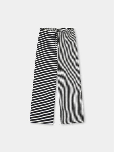 ZEBRA STRIPED PANTS