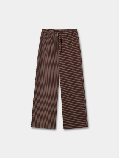CHOCOLATE STRIPED PANTS