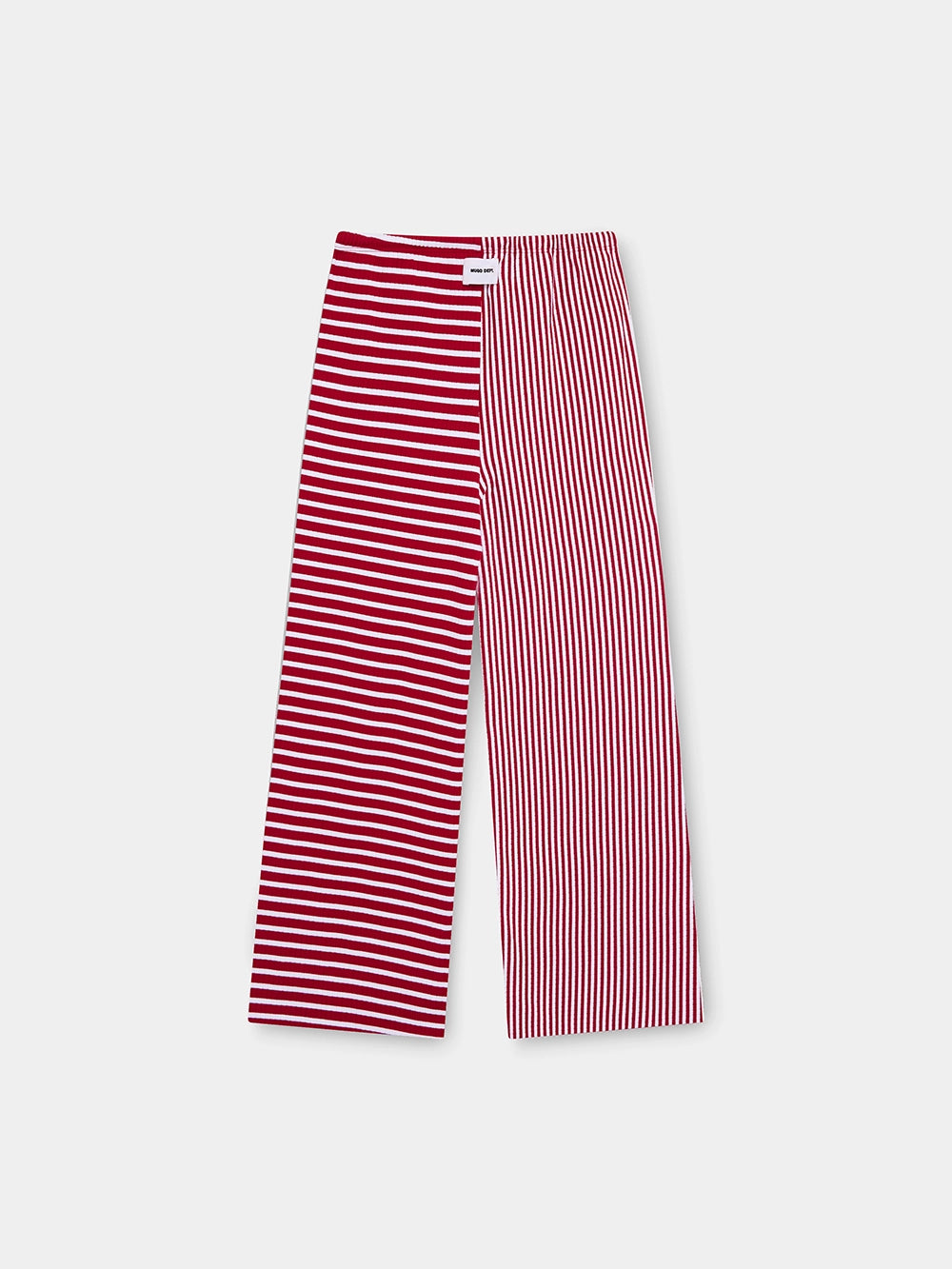 RED STRIPED PANTS