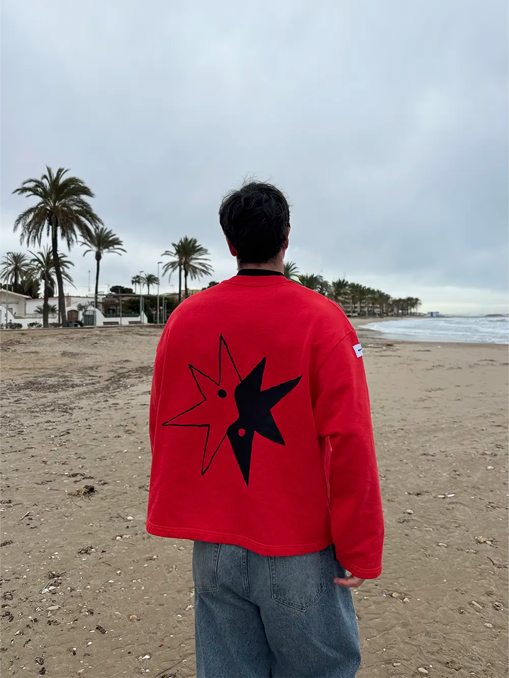 STAR YINYANG CREWNECK